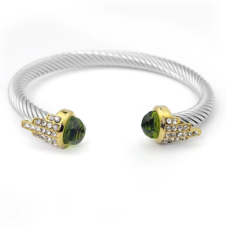Aphrodite Drip Mixed Metal Bracelet Stack