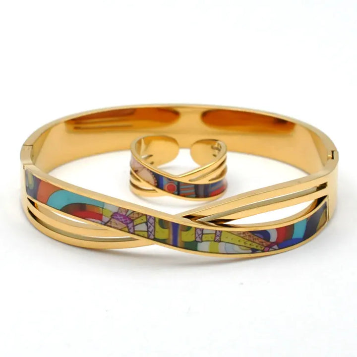 Circe Ring and Bracelet Stacks