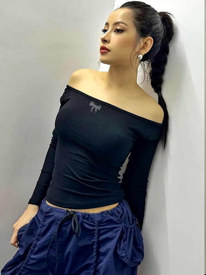 Esme Off-Shoulder Backless Top