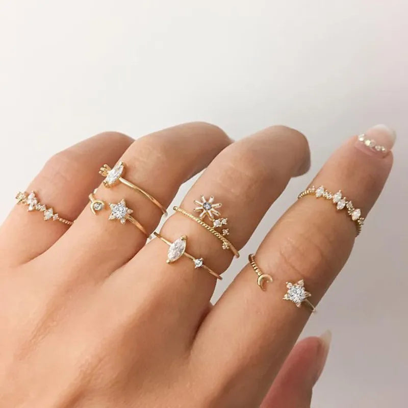 seperate these rings stacks into sep listings