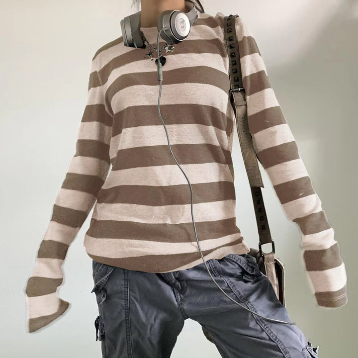 Rowan Oversized Striped Sweater