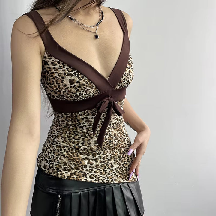 Laya Leopard Print Top