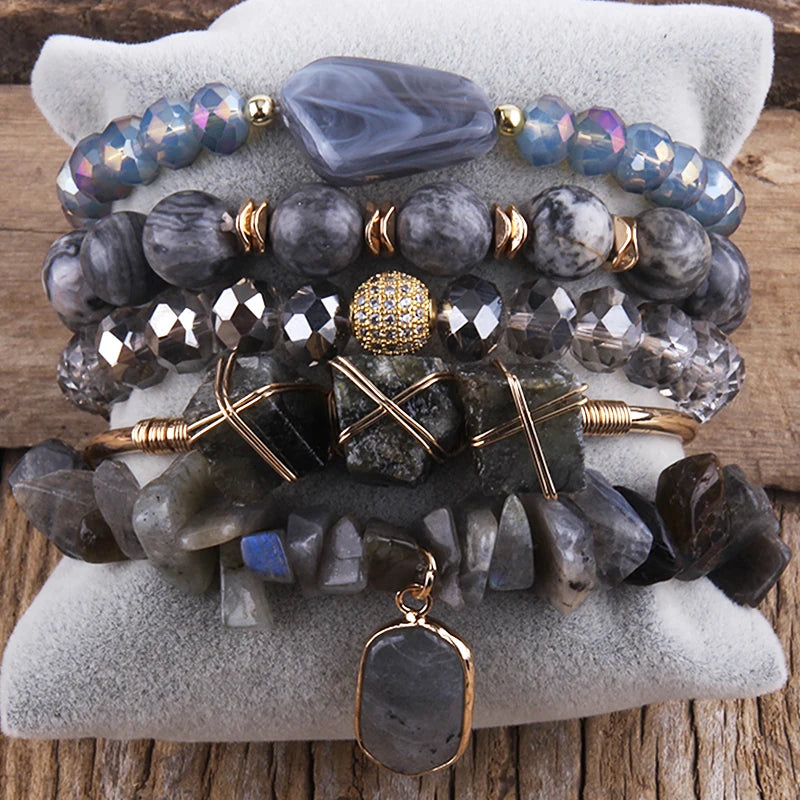 Artemis 5pcs Bracelet Stack