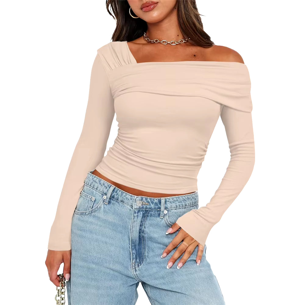 Dalia Off-Shoulder Asymmetrical Top