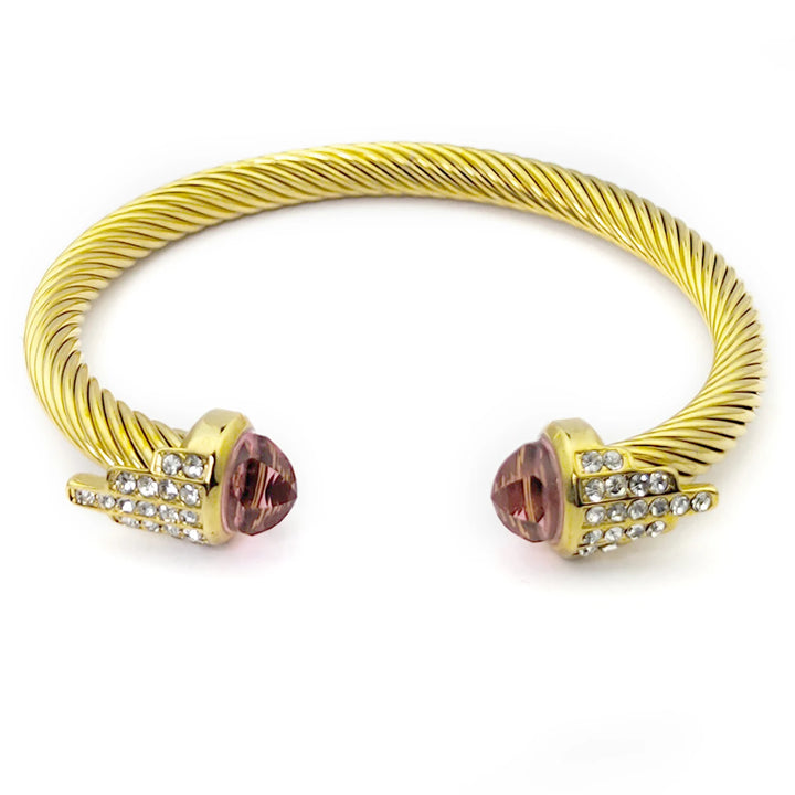 Aphrodite Drip Mixed Metal Bracelet Stack