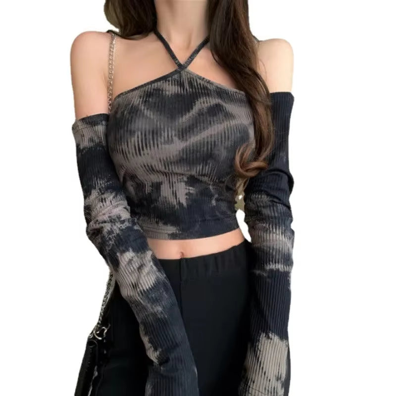 Lily Tie-Dye Halter Top