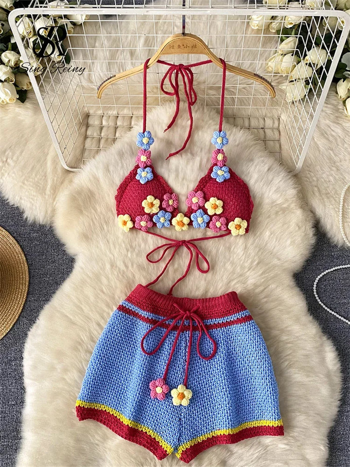 Crochet Boquet Summer Set