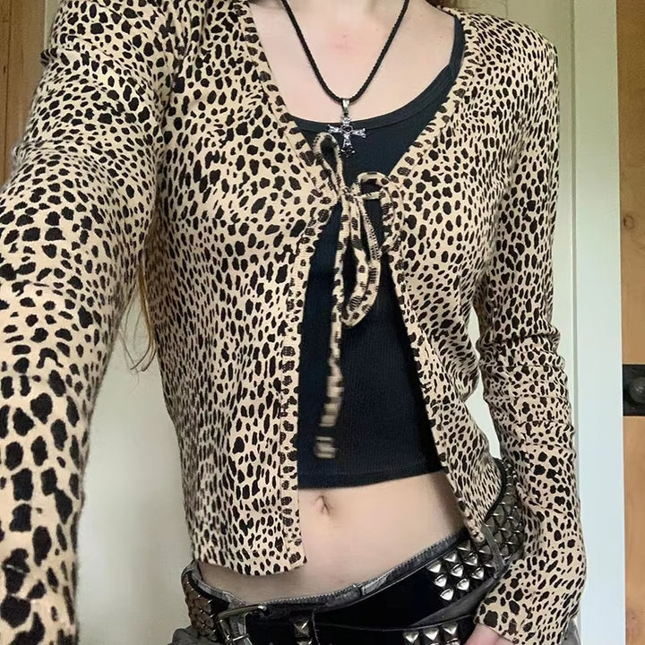 Piper Cheetah Print Cardigan