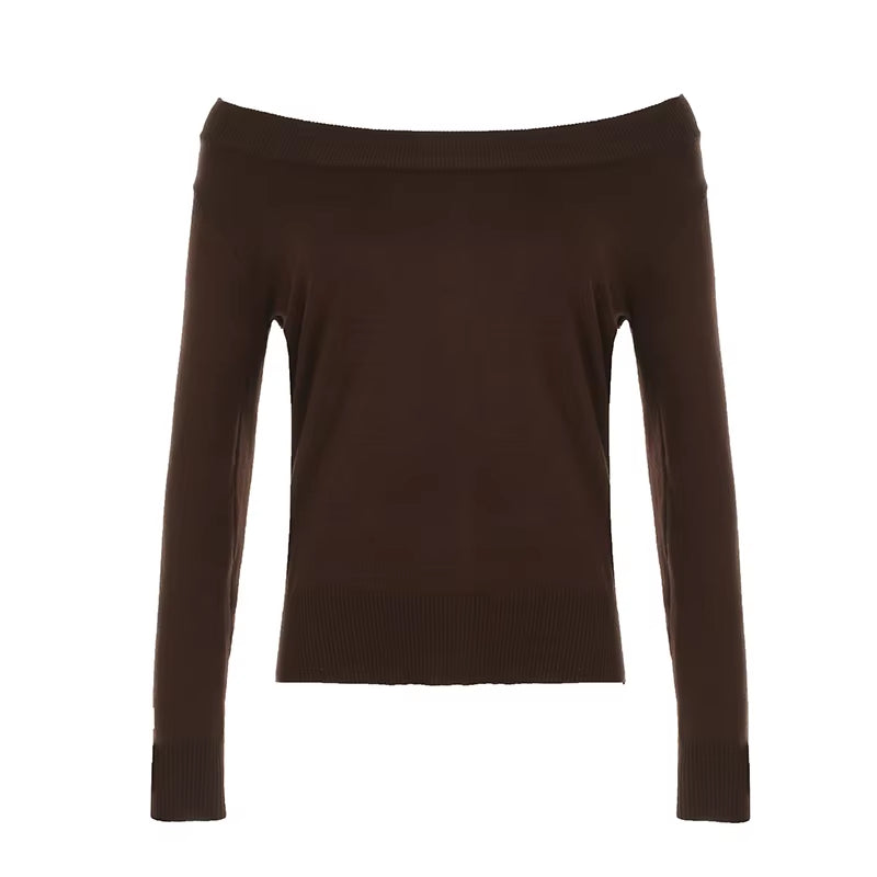 Emilia Espresso Sweater