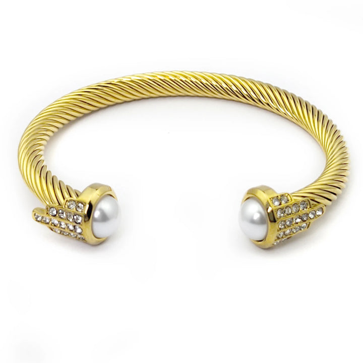 Aphrodite Drip Mixed Metal Bracelet Stack