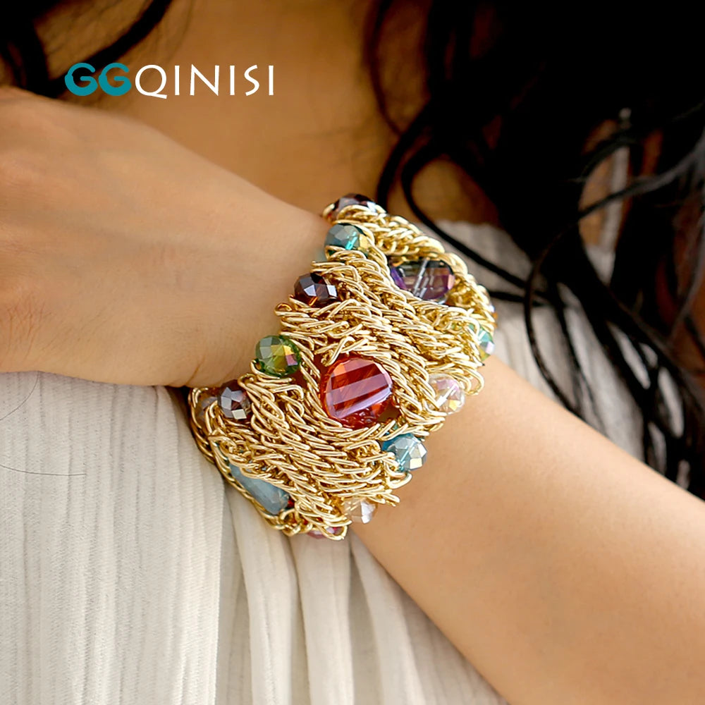 Tara Beaded Cuff Bracelets